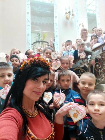 Учні 2-А  відвідали поки що єдиний в Україні музей бурштину